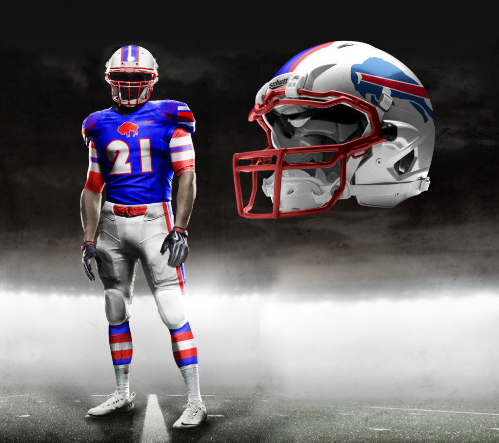 First LOOK: Bills Sport New Nike Uniforms! (Sort Of) in 2023
